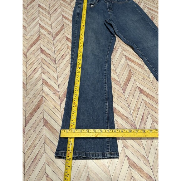 Lee Sinfully Soft Jeans 10 Medium’s Women’s Bootcut Denim Elastic Waist - Picture 4 of 10